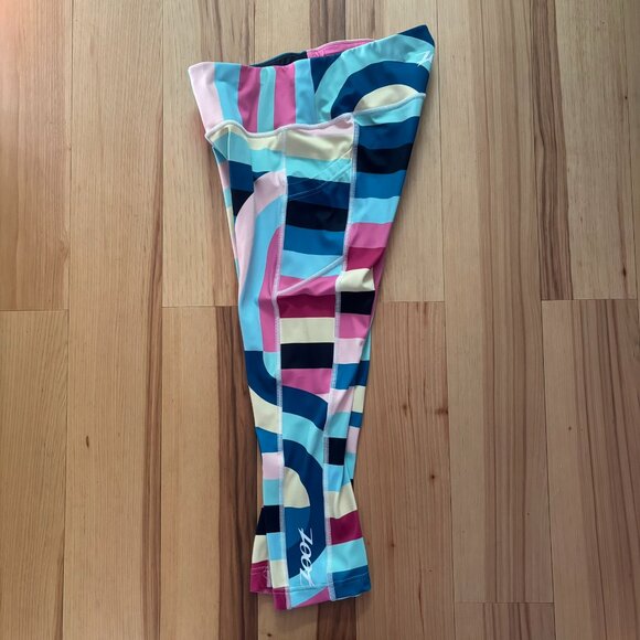 Women's Ltd Run Pulse Capri - Riviera - Picture 5 of 12